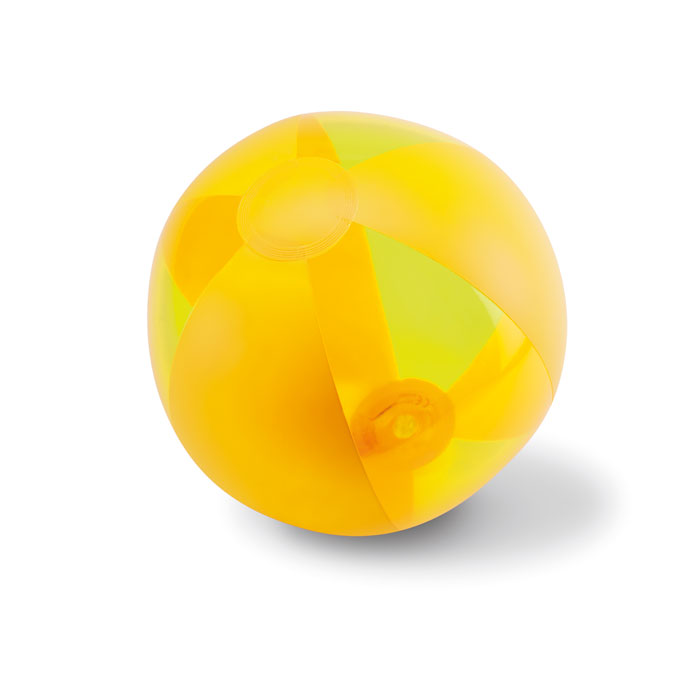 AQUATIME - Inflatable beach ball - Yellow