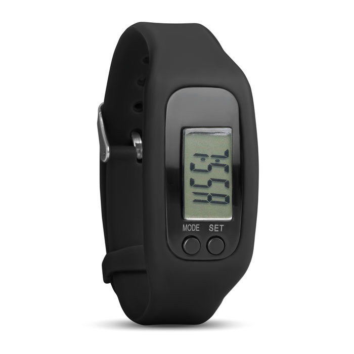 BRATARA - Pedometer bracelet - Black