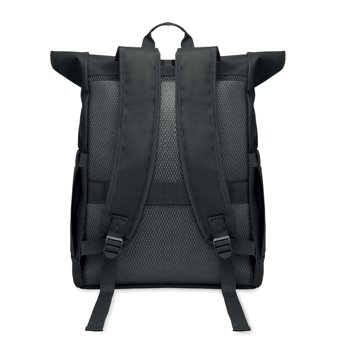 BANGKOK ROLL - Rolltop laptop rucksack 600D